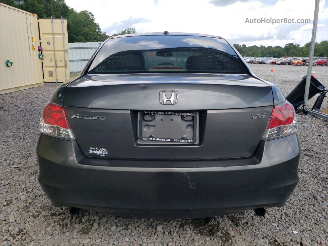 2008 Honda Accord Exl Silver vin: 1HGCP368X8A051973