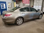 2009 Honda Accord Exl Beige vin: 1HGCP368X9A023432