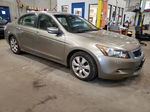 2009 Honda Accord Exl Beige vin: 1HGCP368X9A023432