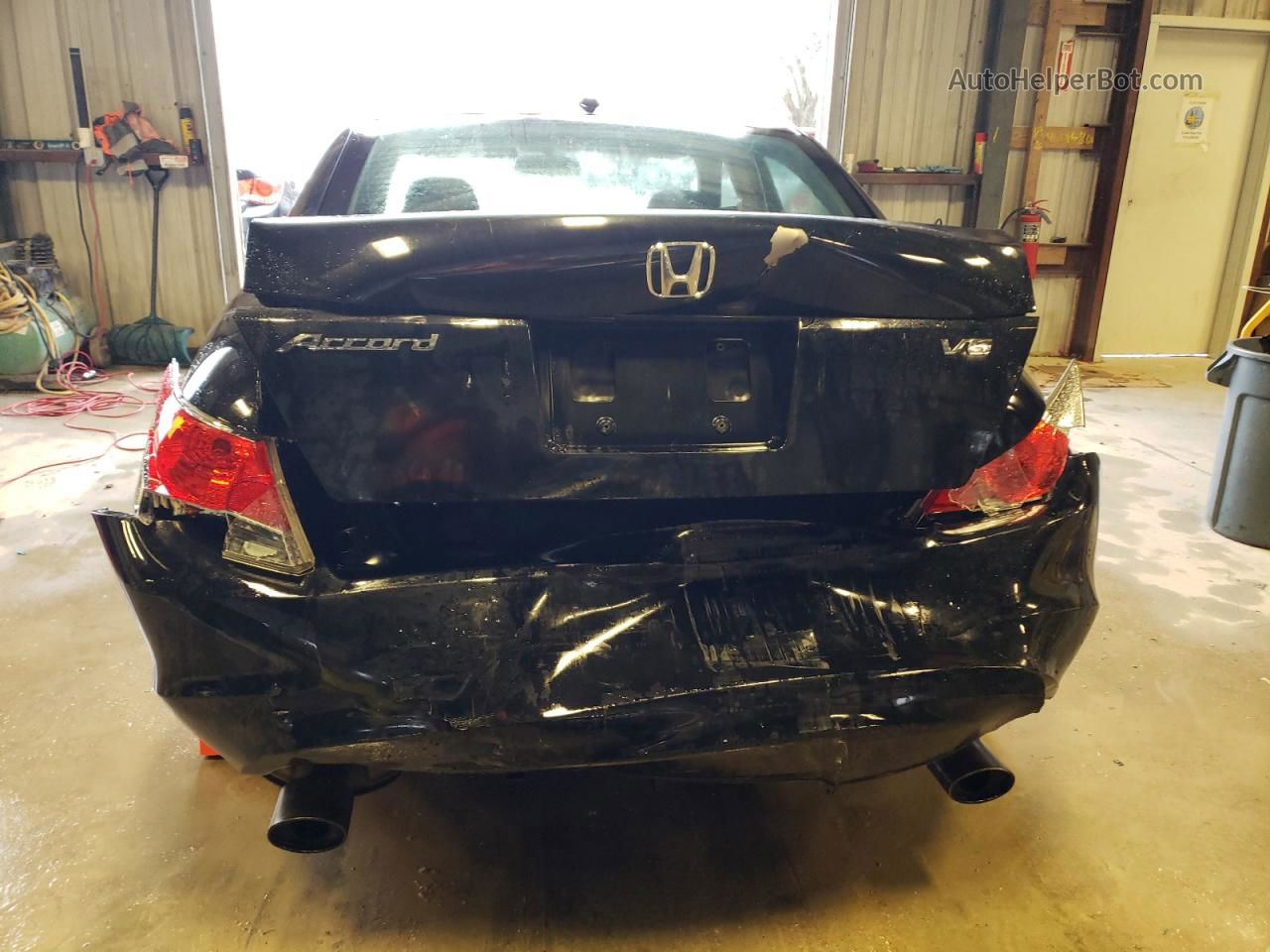 2010 Honda Accord Exl Black vin: 1HGCP3F81AA007656