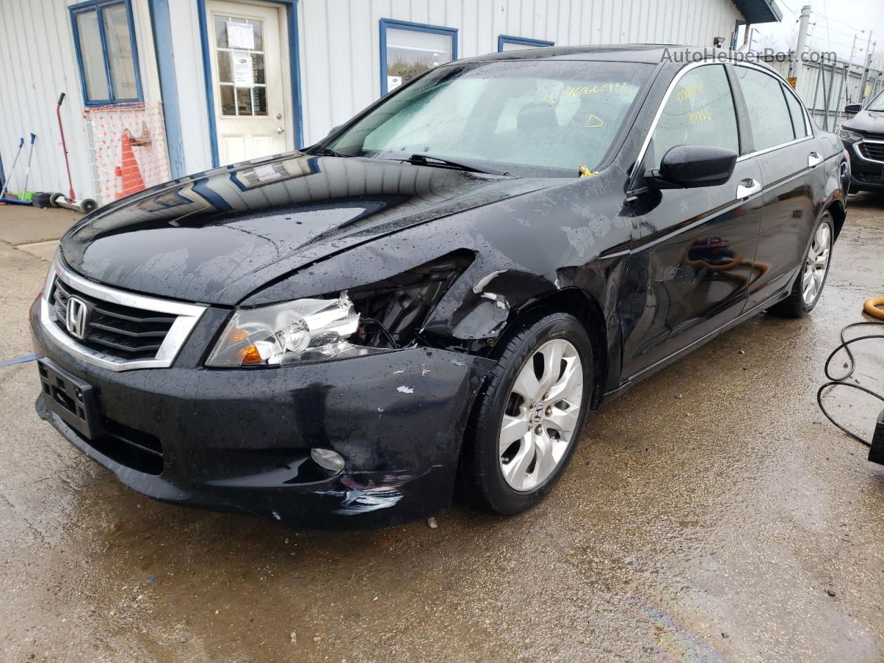 2010 Honda Accord Exl Черный vin: 1HGCP3F83AA031005