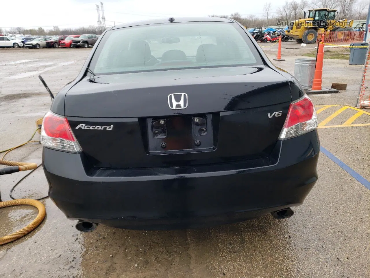 2010 Honda Accord Exl Черный vin: 1HGCP3F83AA031005