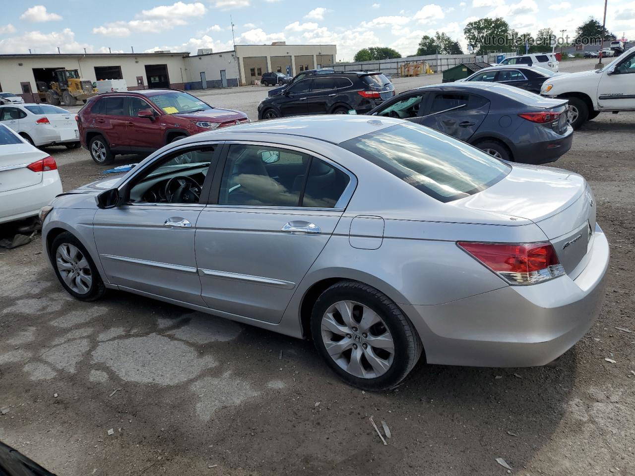 2010 Honda Accord Exl Silver vin: 1HGCP3F85AA019311