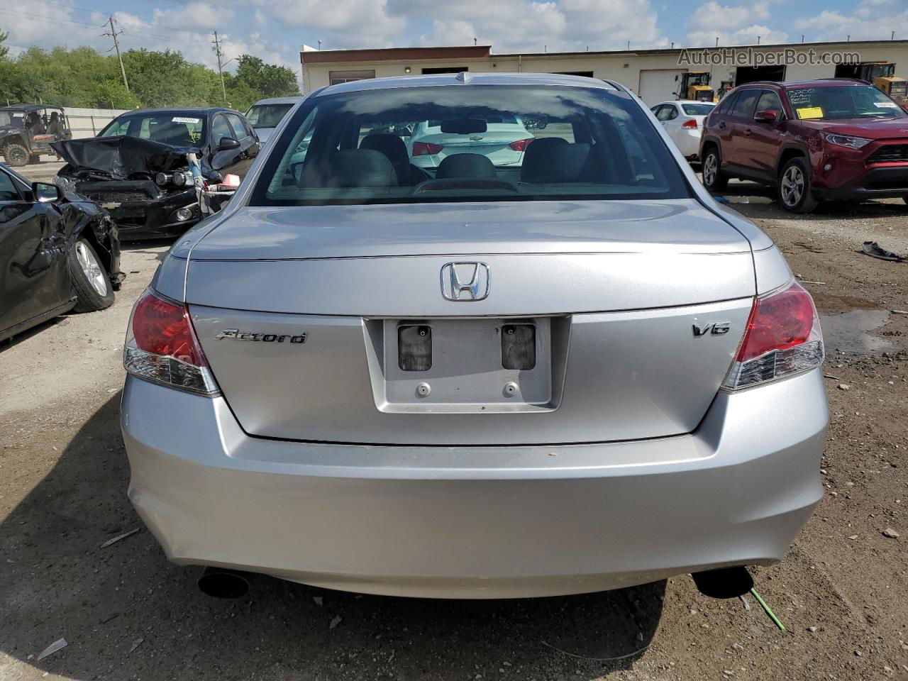 2010 Honda Accord Exl Silver vin: 1HGCP3F85AA019311