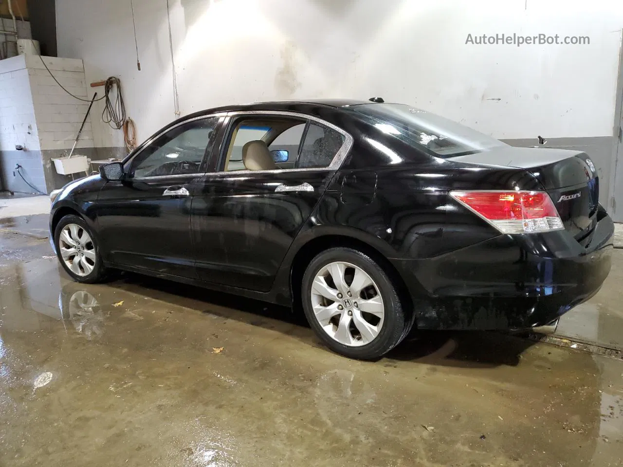 2010 Honda Accord Exl Black vin: 1HGCP3F85AA029546