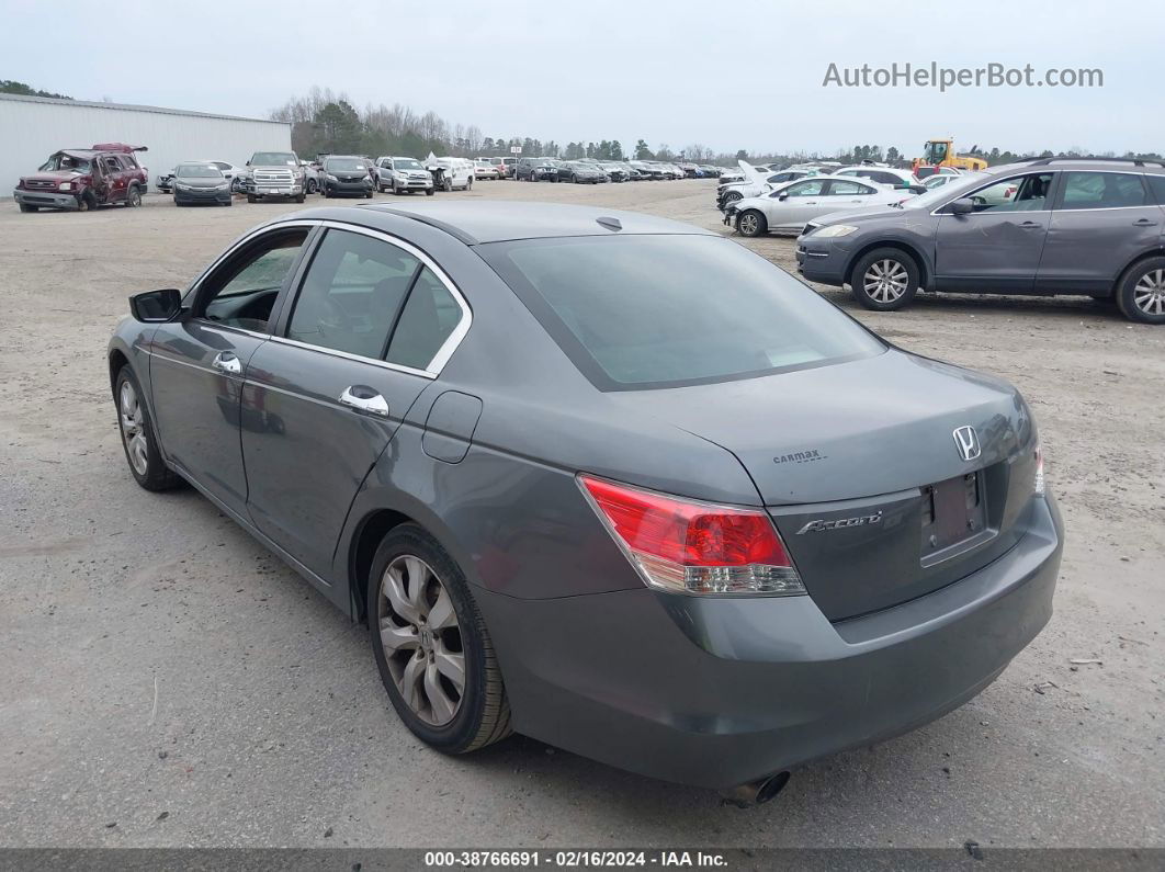 2010 Honda Accord 3.5 Ex-l Gray vin: 1HGCP3F88AA010540