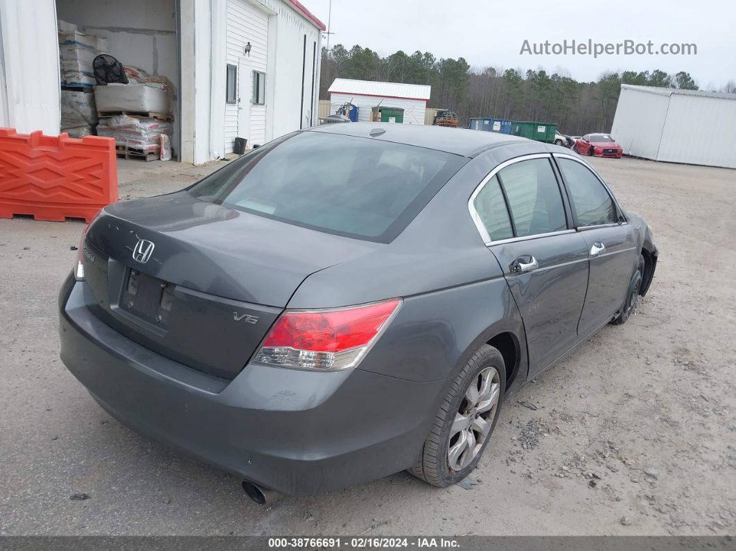 2010 Honda Accord 3.5 Ex-l Gray vin: 1HGCP3F88AA010540