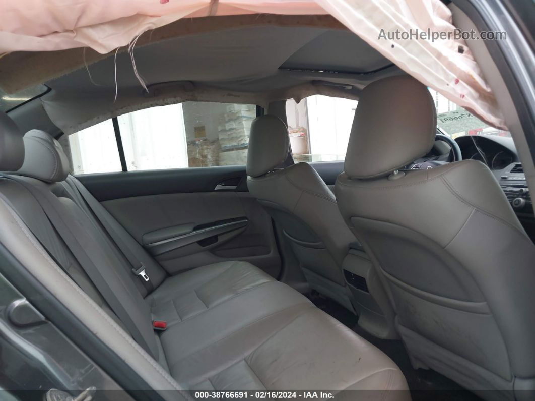 2010 Honda Accord 3.5 Ex-l Gray vin: 1HGCP3F88AA010540