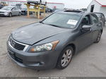 2010 Honda Accord 3.5 Ex-l Gray vin: 1HGCP3F88AA010540