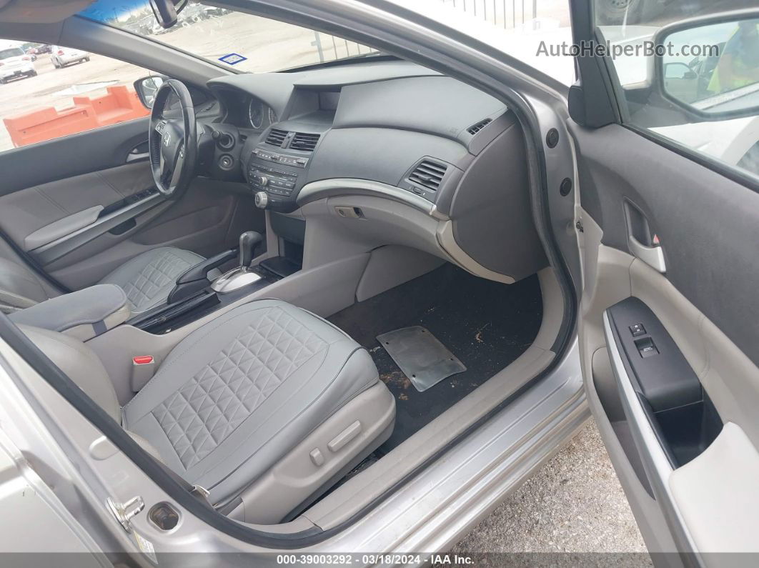 2010 Honda Accord 3.5 Ex-l Silver vin: 1HGCP3F8XAA016310