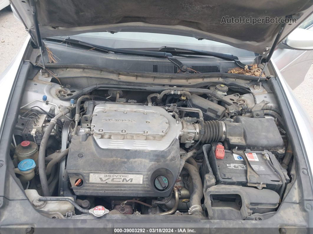 2010 Honda Accord 3.5 Ex-l Silver vin: 1HGCP3F8XAA016310