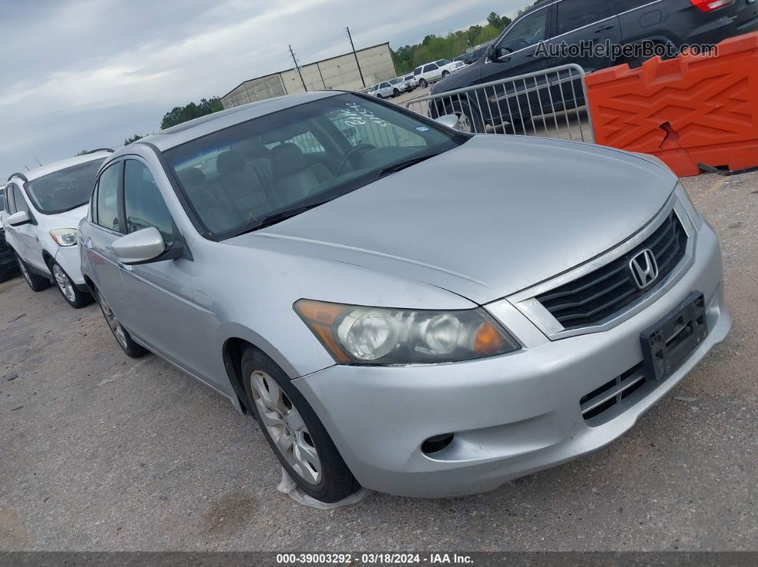 2010 Honda Accord 3.5 Ex-l Silver vin: 1HGCP3F8XAA016310