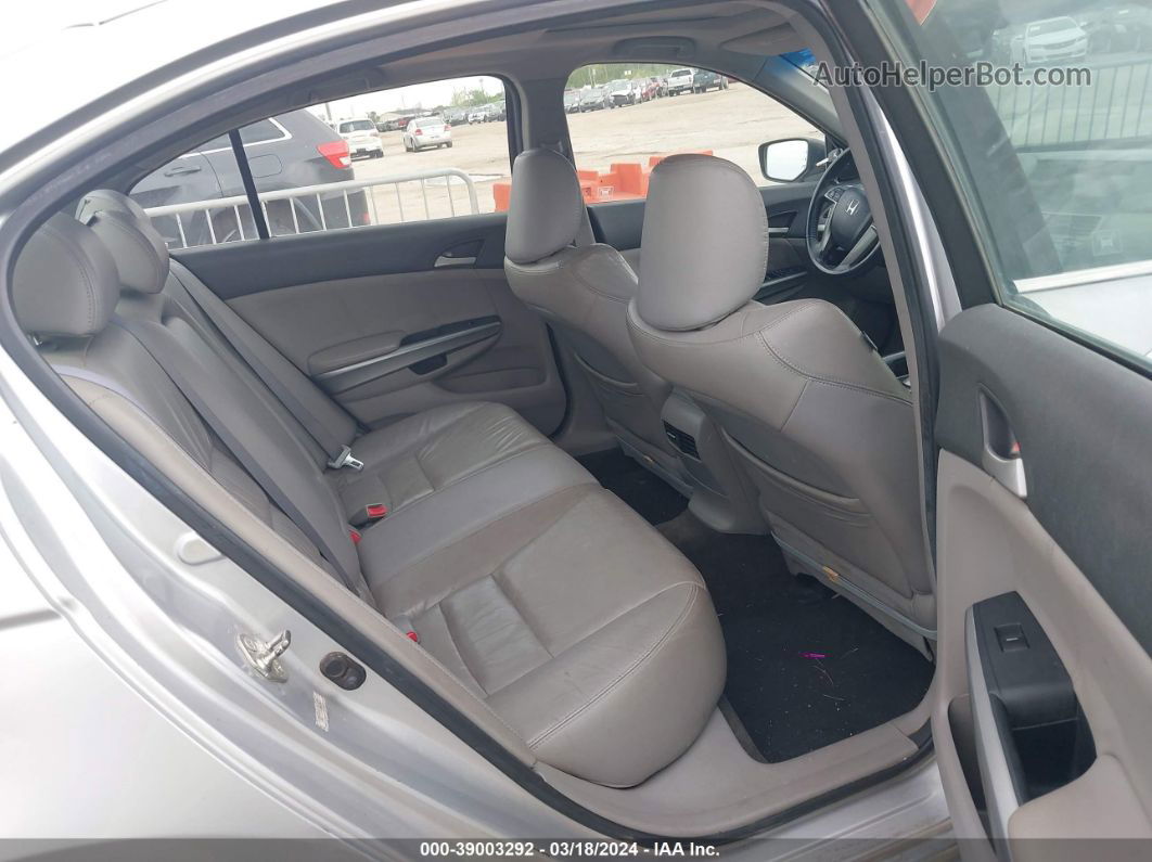 2010 Honda Accord 3.5 Ex-l Silver vin: 1HGCP3F8XAA016310