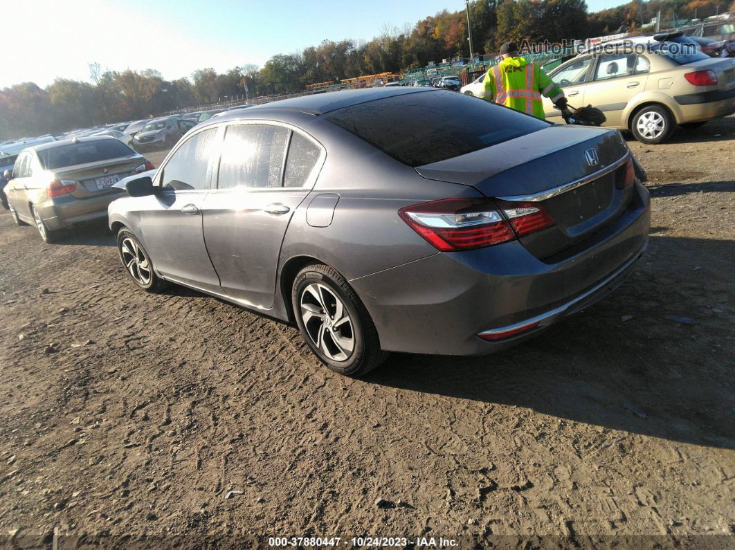 2017 Honda Accord Lx Gray vin: 1HGCR2E30HA217900