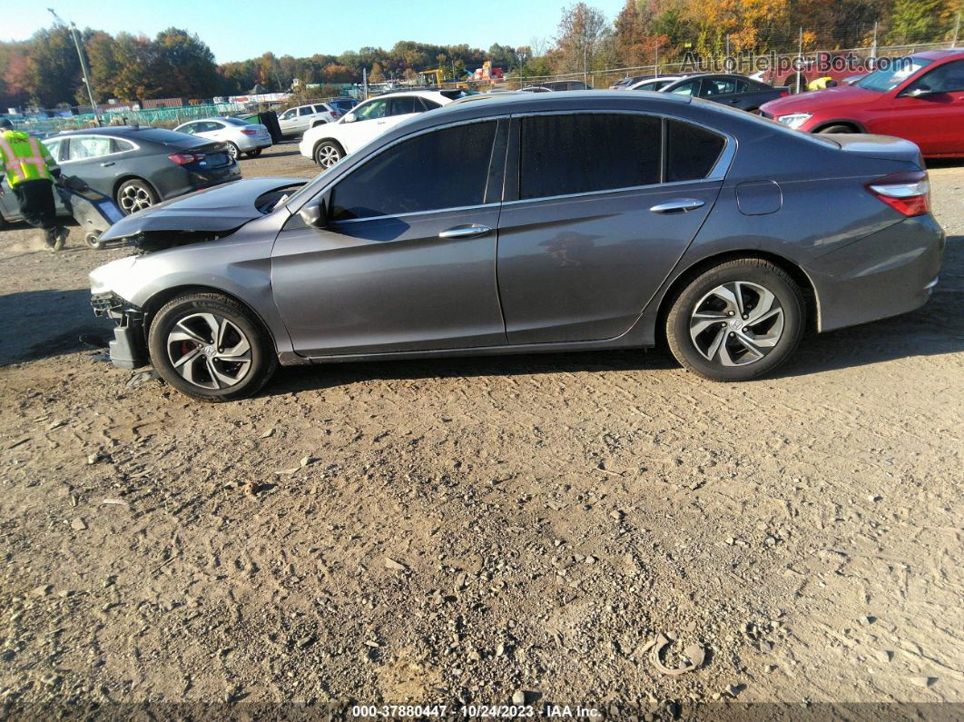 2017 Honda Accord Lx Gray vin: 1HGCR2E30HA217900