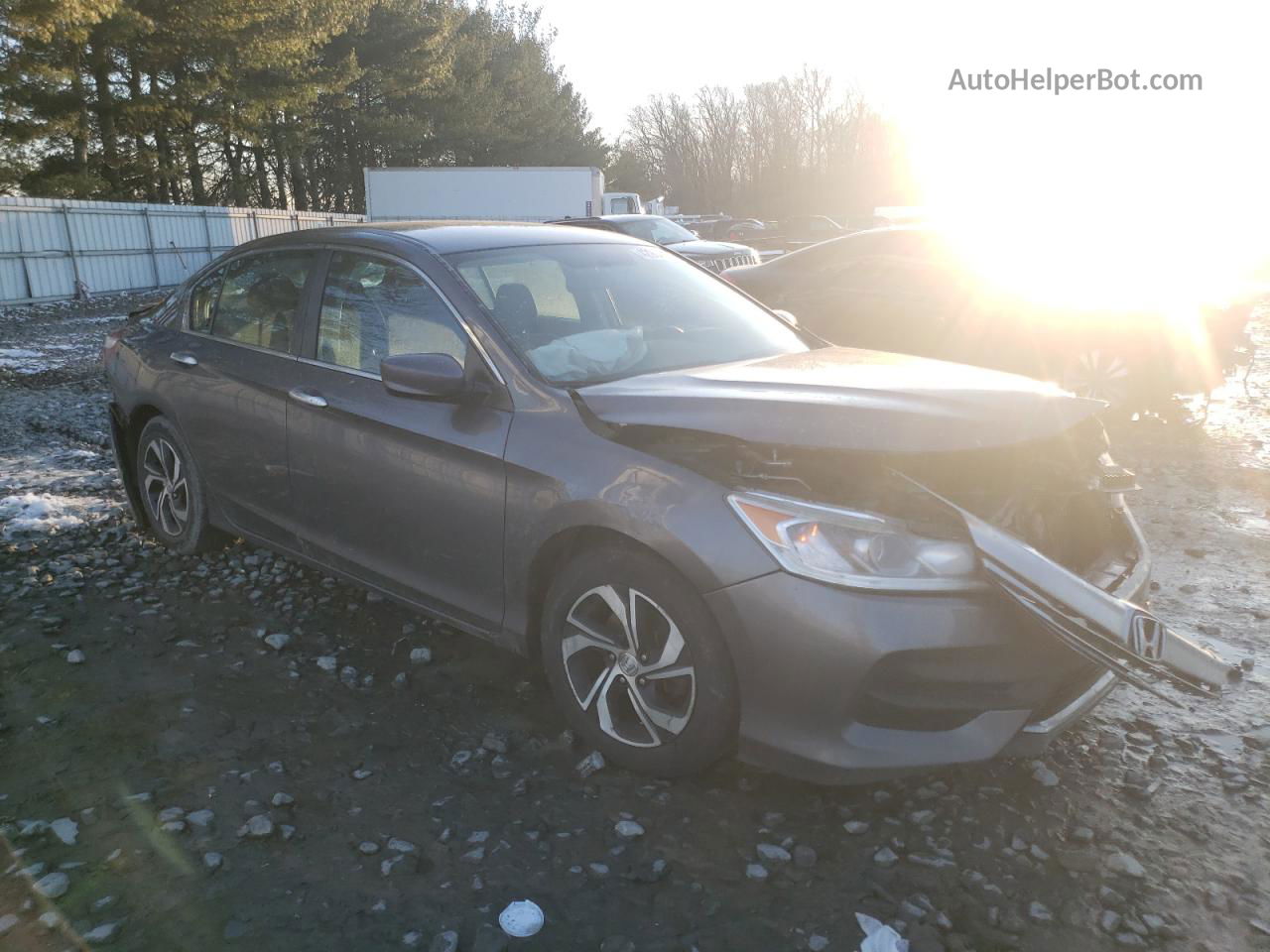 2017 Honda Accord Lx Charcoal vin: 1HGCR2E31HA100133