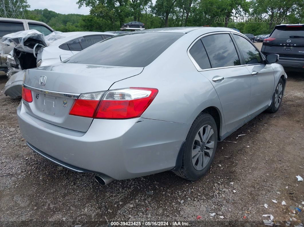 2014 Honda Accord Lx Серебряный vin: 1HGCR2E32EA223810