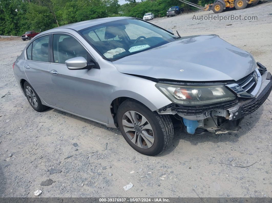 2015 Honda Accord Lx Серебряный vin: 1HGCR2E32FA148897