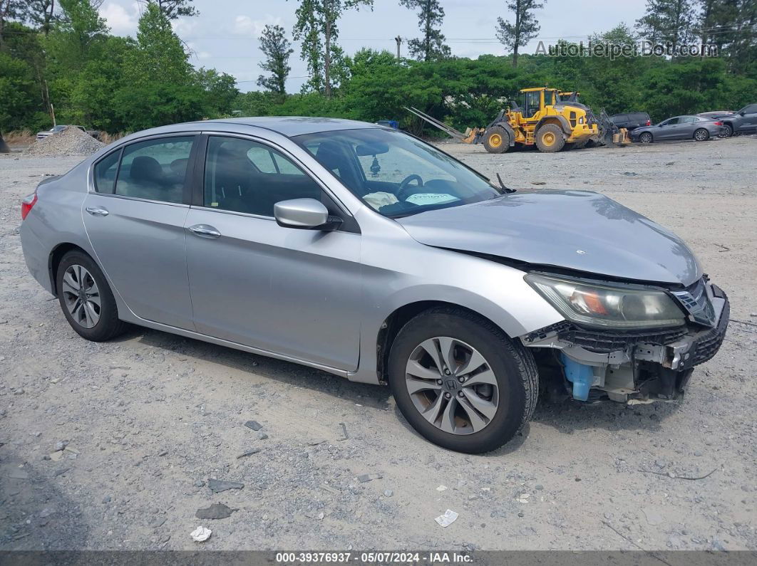 2015 Honda Accord Lx Silver vin: 1HGCR2E32FA148897