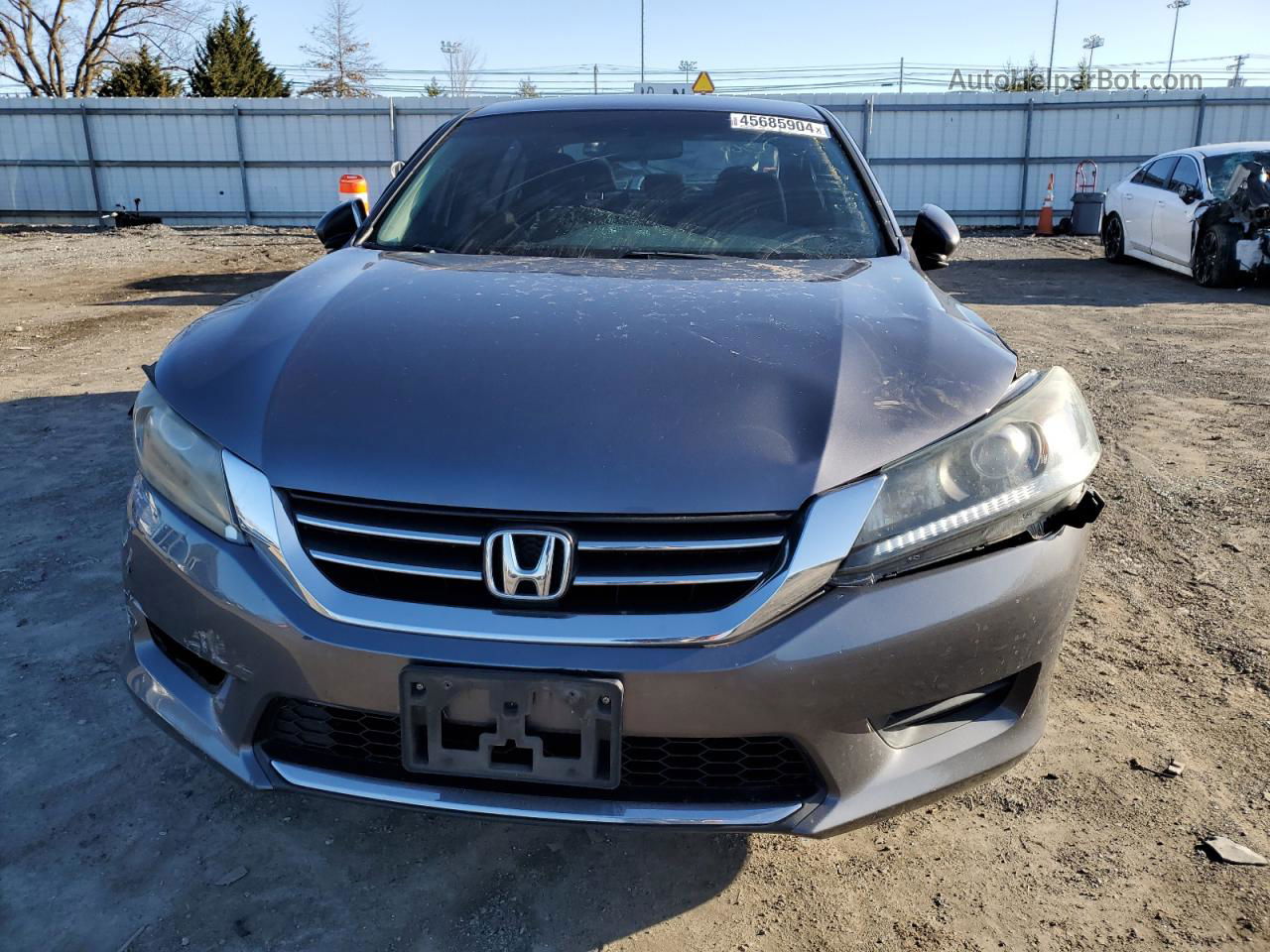 2015 Honda Accord Lx Gray vin: 1HGCR2E34FA207464