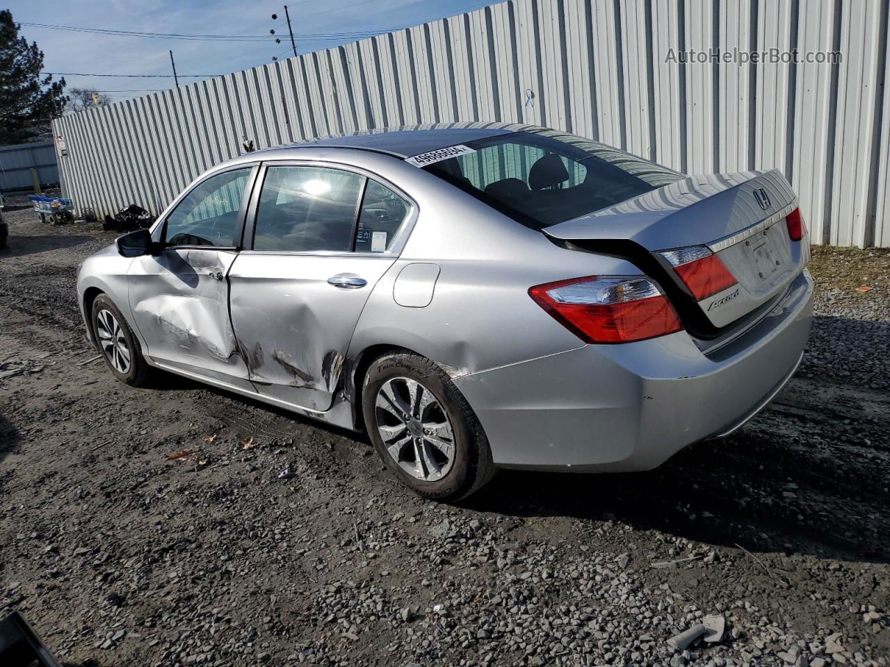 2015 Honda Accord Lx Silver vin: 1HGCR2E35FA117448