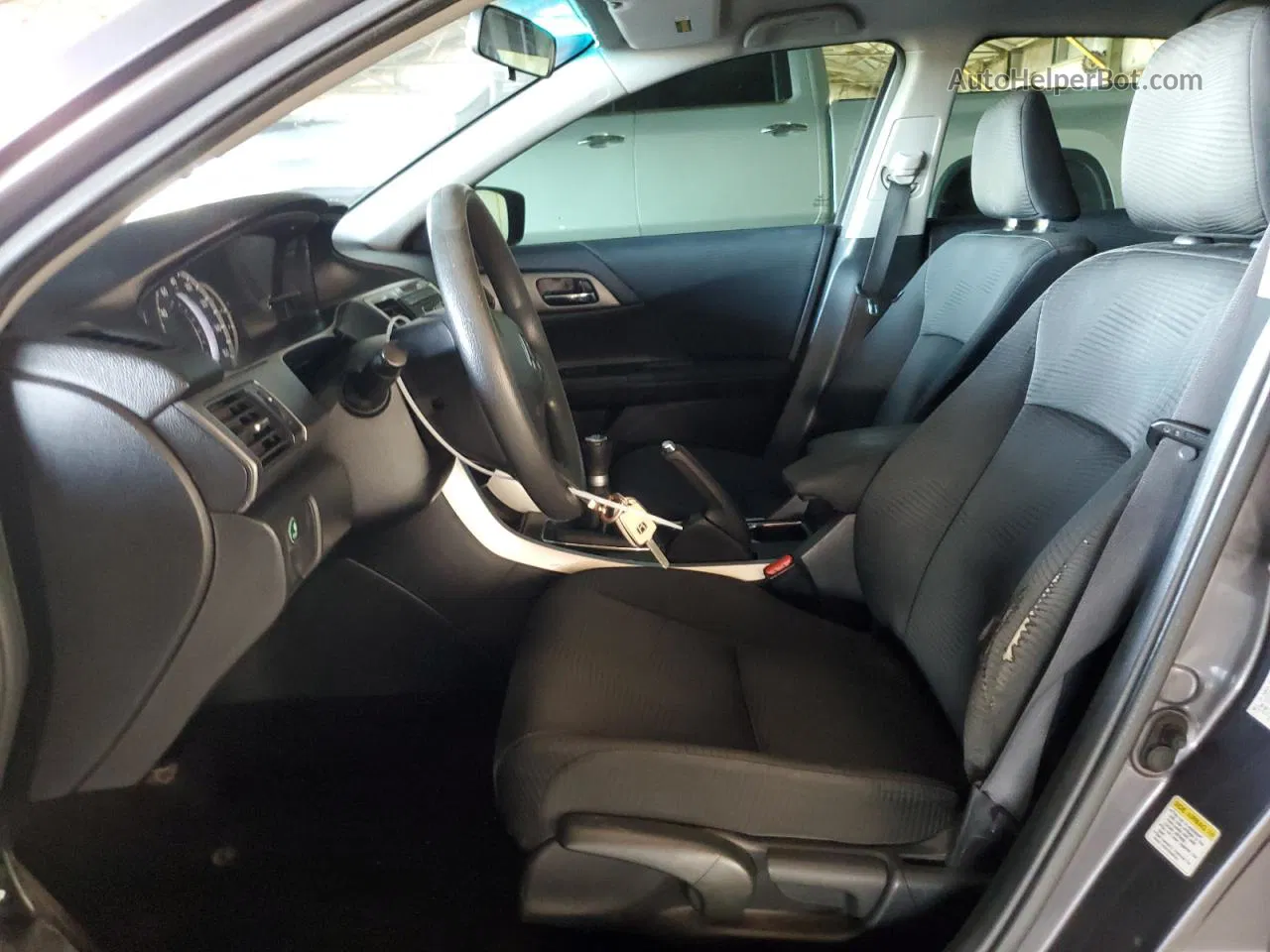 2014 Honda Accord Lx Серый vin: 1HGCR2E38EA022350