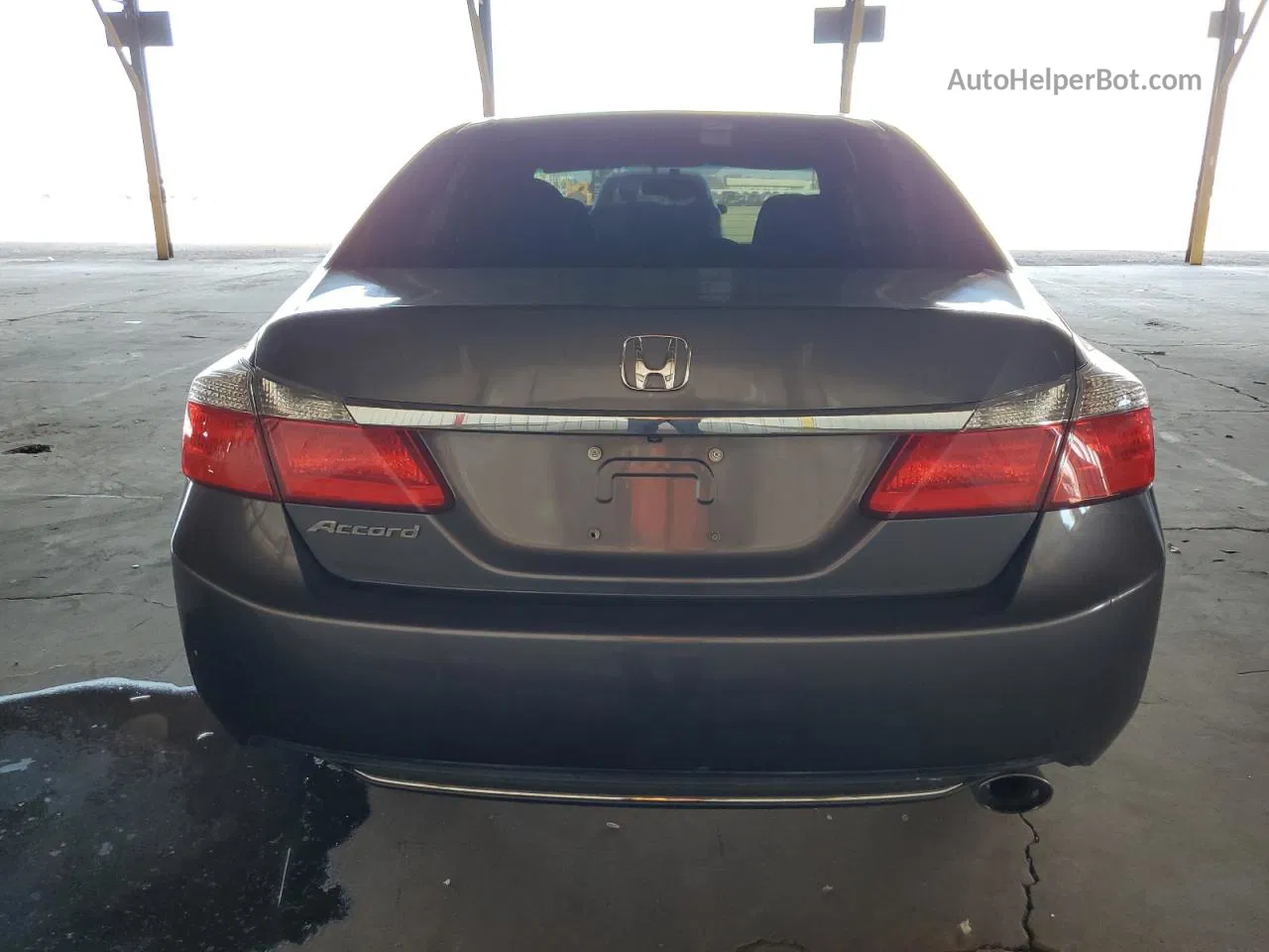 2014 Honda Accord Lx Серый vin: 1HGCR2E38EA022350