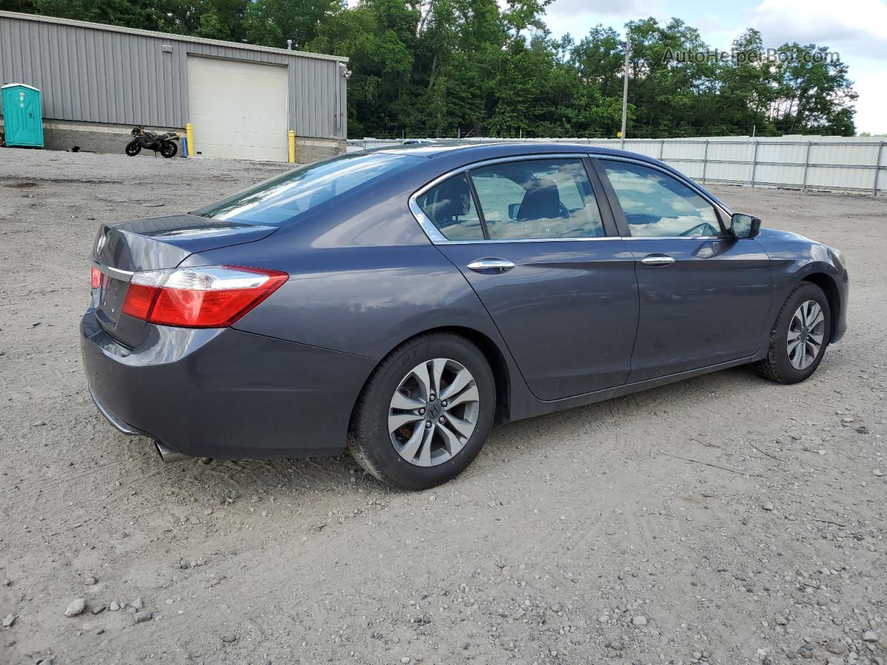 2014 Honda Accord Lx Gray vin: 1HGCR2E38EA029749