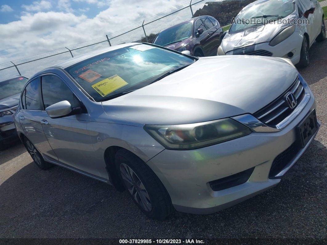 2015 Honda Accord Lx Silver vin: 1HGCR2E39FA007633