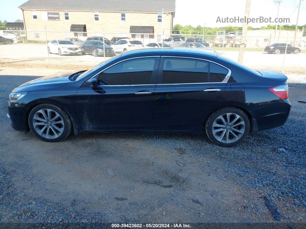 2014 Honda Accord Sport Black vin: 1HGCR2E52EA104303