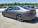 2017 Honda Accord Sport Gray vin: 1HGCR2E56HA203355