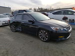 2014 Honda Accord Sport Черный vin: 1HGCR2E57EA122022