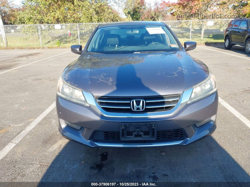 2015 Honda Accord Sport Gray vin: 1HGCR2E58FA162238