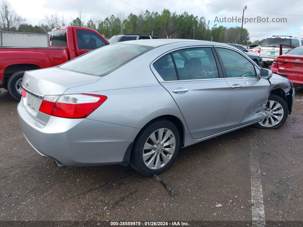 2014 Honda Accord Ex Silver vin: 1HGCR2E70EA230001