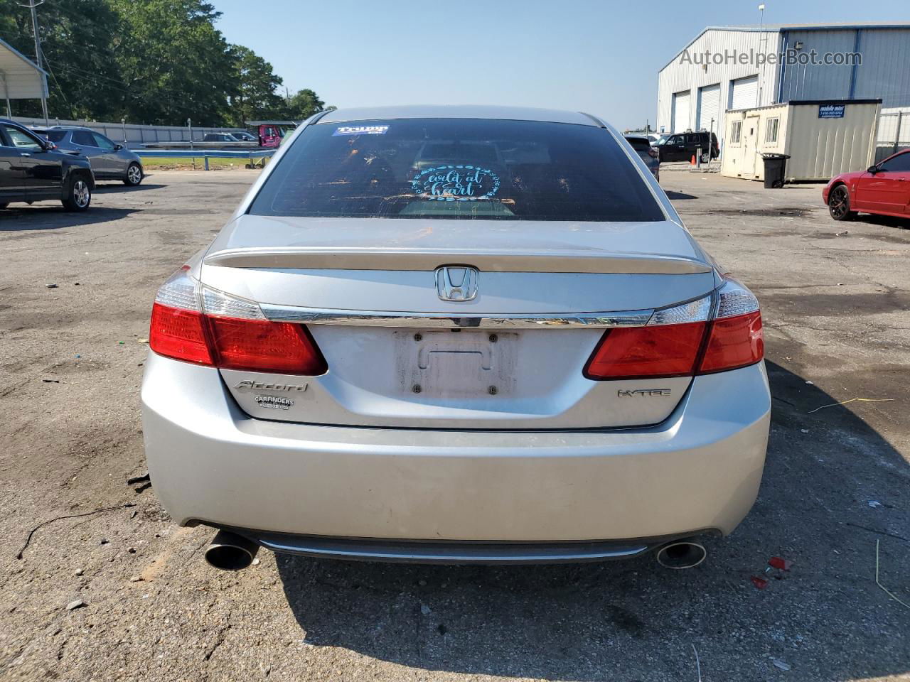 2014 Honda Accord Ex Серебряный vin: 1HGCR2E72EA083809