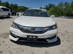 2017 Honda Accord Ex White vin: 1HGCR2F00HA046876