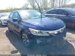 2016 Honda Accord Ex Blue vin: 1HGCR2F02GA007768