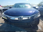 2016 Honda Accord Ex Blue vin: 1HGCR2F02GA007768