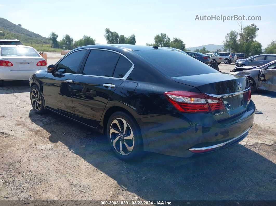 2016 Honda Accord Ex Black vin: 1HGCR2F06GA082361