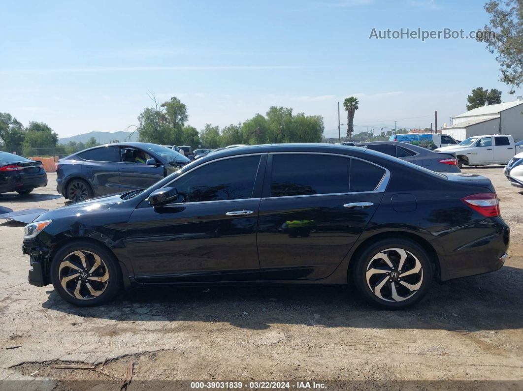 2016 Honda Accord Ex Black vin: 1HGCR2F06GA082361