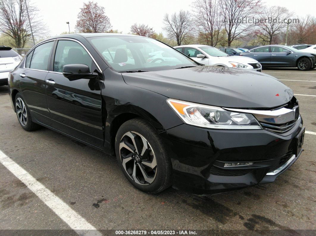 2017 Honda Accord Ex Black vin: 1HGCR2F06HA040161