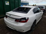 2017 Honda Accord Ex White vin: 1HGCR2F06HA808706