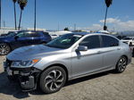 2016 Honda Accord Ex Silver vin: 1HGCR2F08GA202516