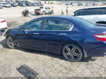 2017 Honda Accord Sport Se Dark Blue vin: 1HGCR2F10HA036101