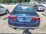 2017 Honda Accord Sport Se Dark Blue vin: 1HGCR2F10HA036101