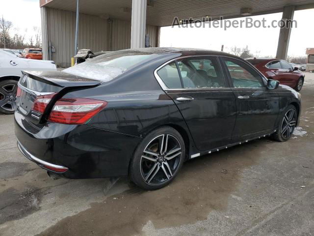 2017 Honda Accord Sport Special Edition Черный vin: 1HGCR2F10HA222642