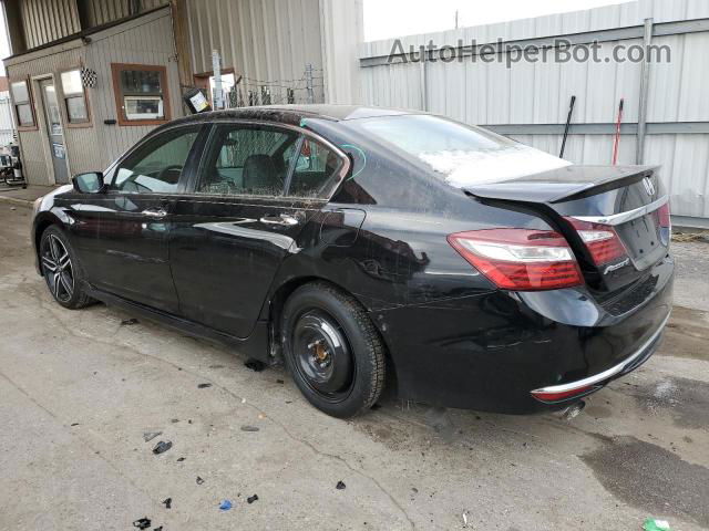 2017 Honda Accord Sport Special Edition Black vin: 1HGCR2F10HA222642