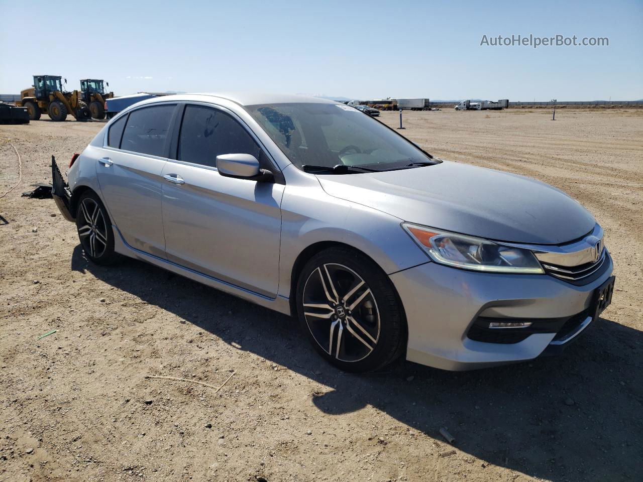 2017 Honda Accord Sport Special Edition Silver vin: 1HGCR2F10HA250408