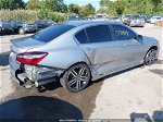 2017 Honda Accord Sport Se Silver vin: 1HGCR2F11HA121514
