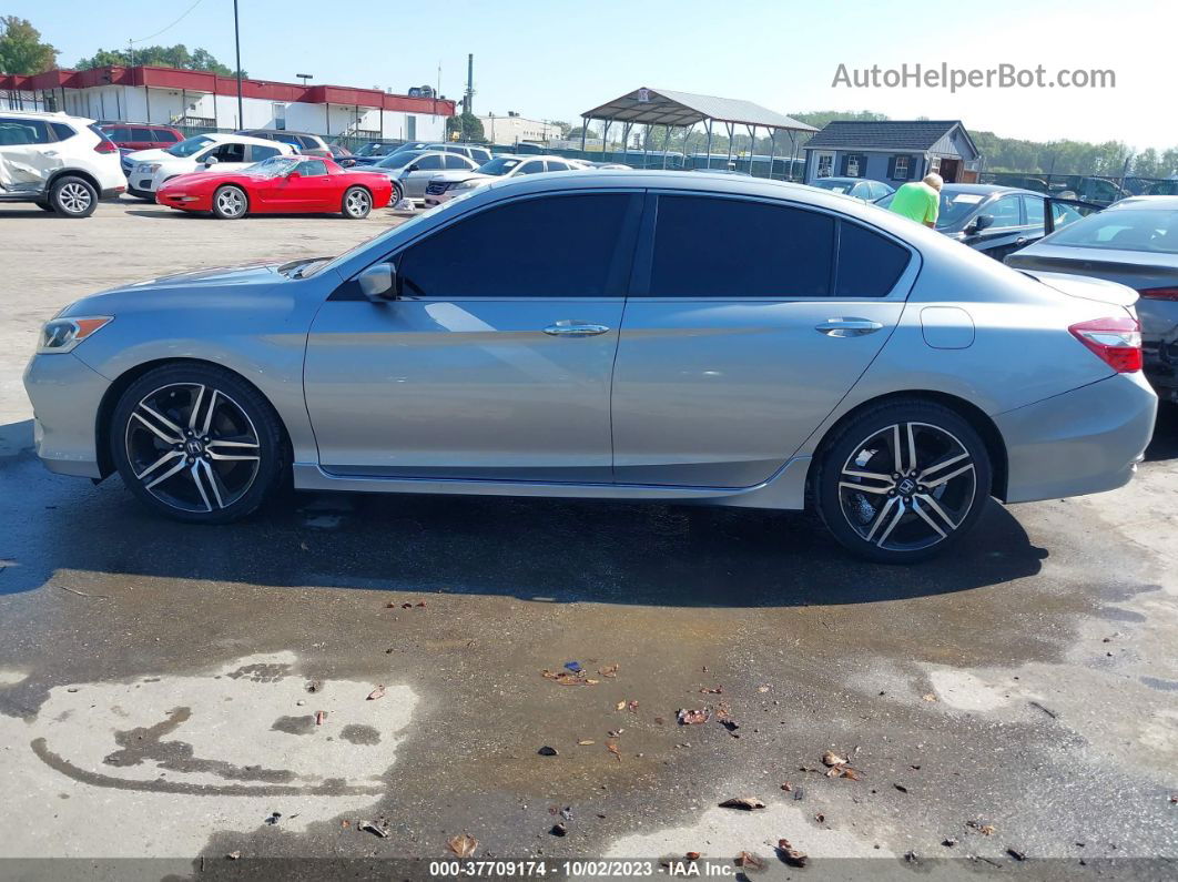 2017 Honda Accord Sport Se Silver vin: 1HGCR2F11HA121514